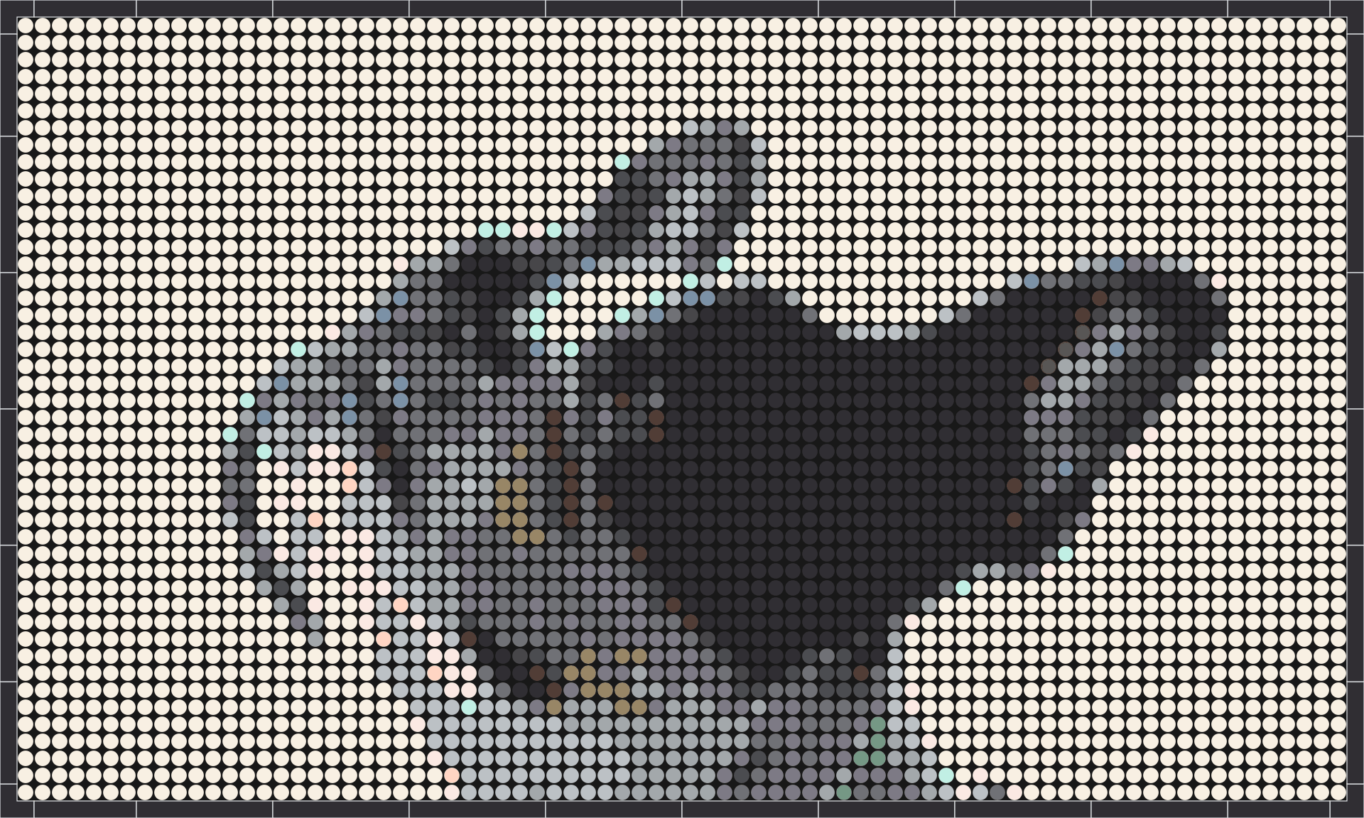 Hund 2 – Pixel-Art Mosaik Set aus Klemmbausteinen | Tiermotiv Wandbild DIY