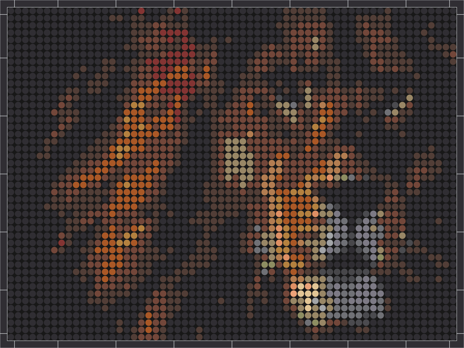 Löwe 2 – Pixel-Art Mosaik Set aus Klemmbausteinen | Tiermotiv Wandbild DIY