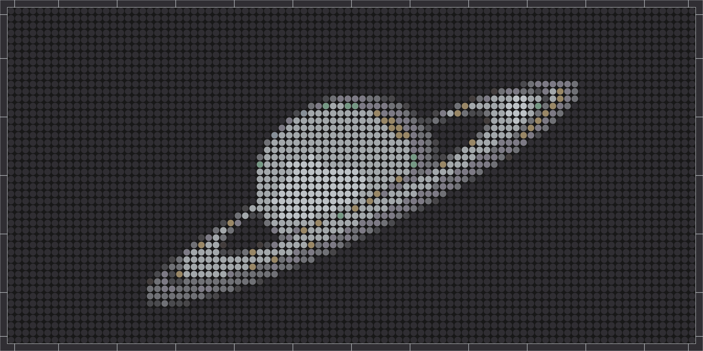 Saturn – Pixel-Art Mosaik Set aus Klemmbausteinen | Weltraum Wandbild DIY