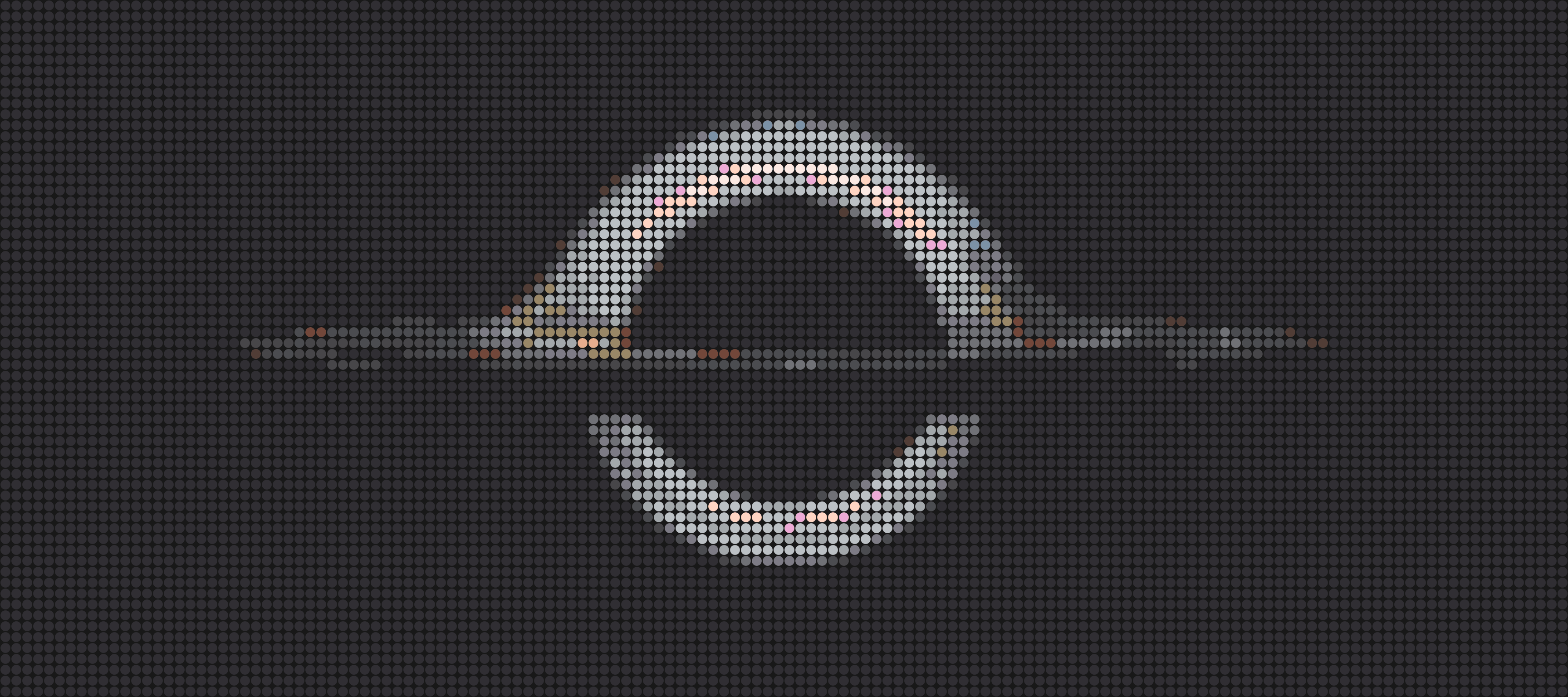 Schwarzes Loch – Pixel-Art Mosaik Set aus Klemmbausteinen | Weltraum Wandbild DIY