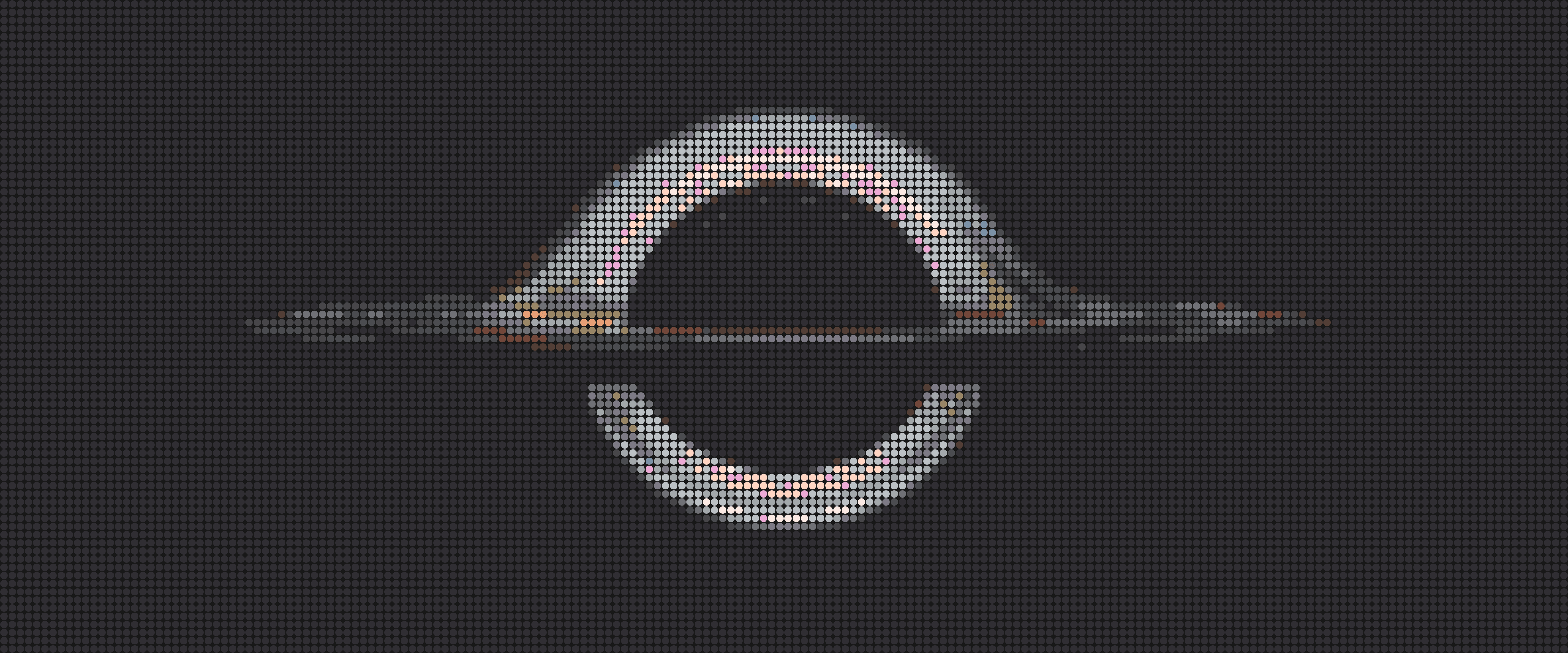 Schwarzes Loch – Pixel-Art Mosaik Set aus Klemmbausteinen | Weltraum Wandbild DIY