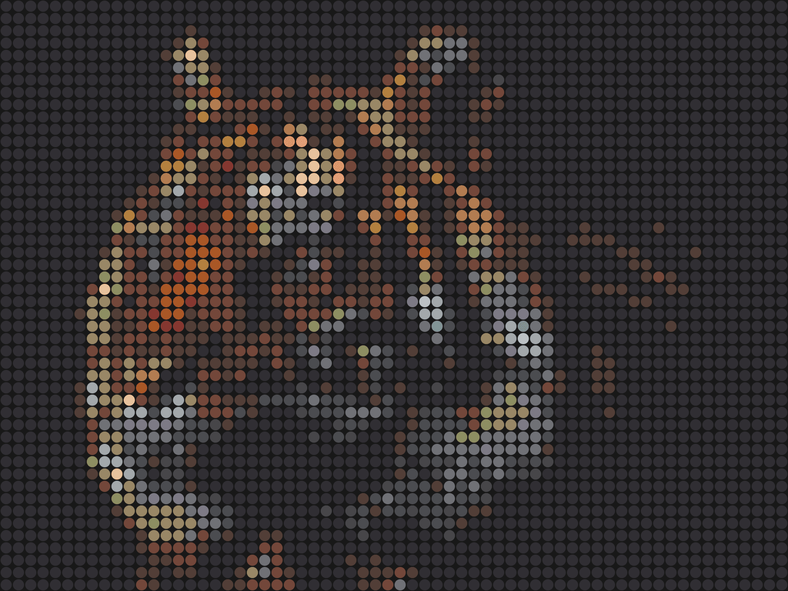 Tiger 1 – Pixel-Art Mosaik Set aus Klemmbausteinen | Tiermotiv Wandbild DIY